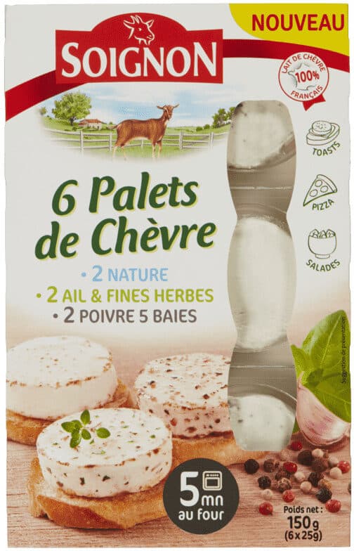 OLUF LORENTZEN AS Les palets de chèvre aromatisés packshot
