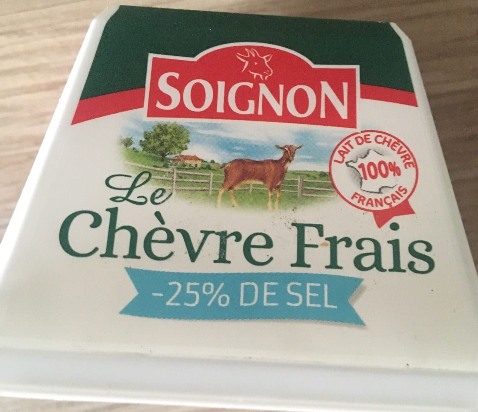 Soignon Le chevre frais packshot