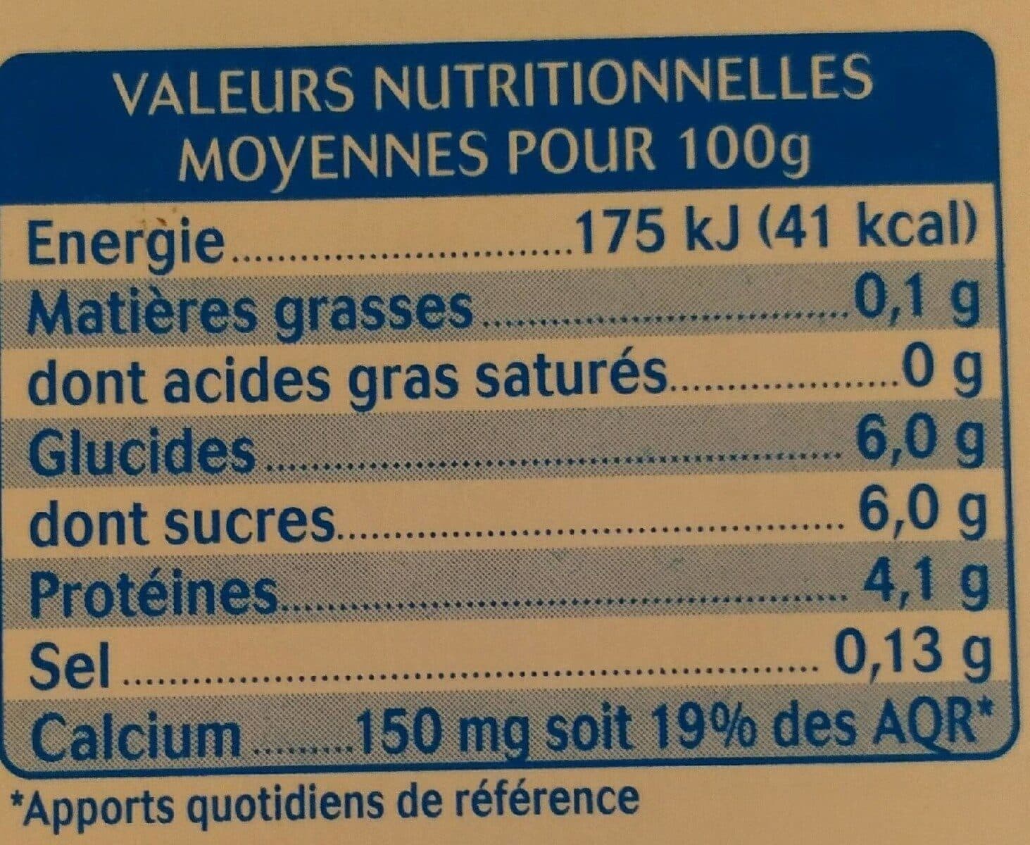 Soignon Yaourt au lait de chèvre vanille (0 % MG) packshot