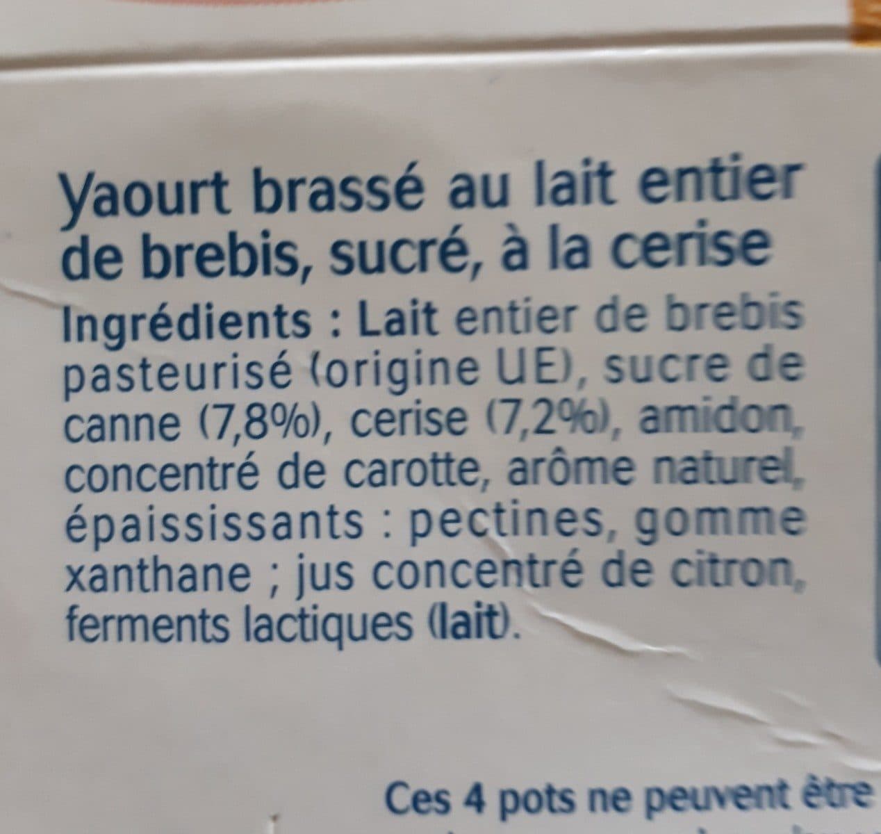 Soignon Brassé au lait de brebis packshot