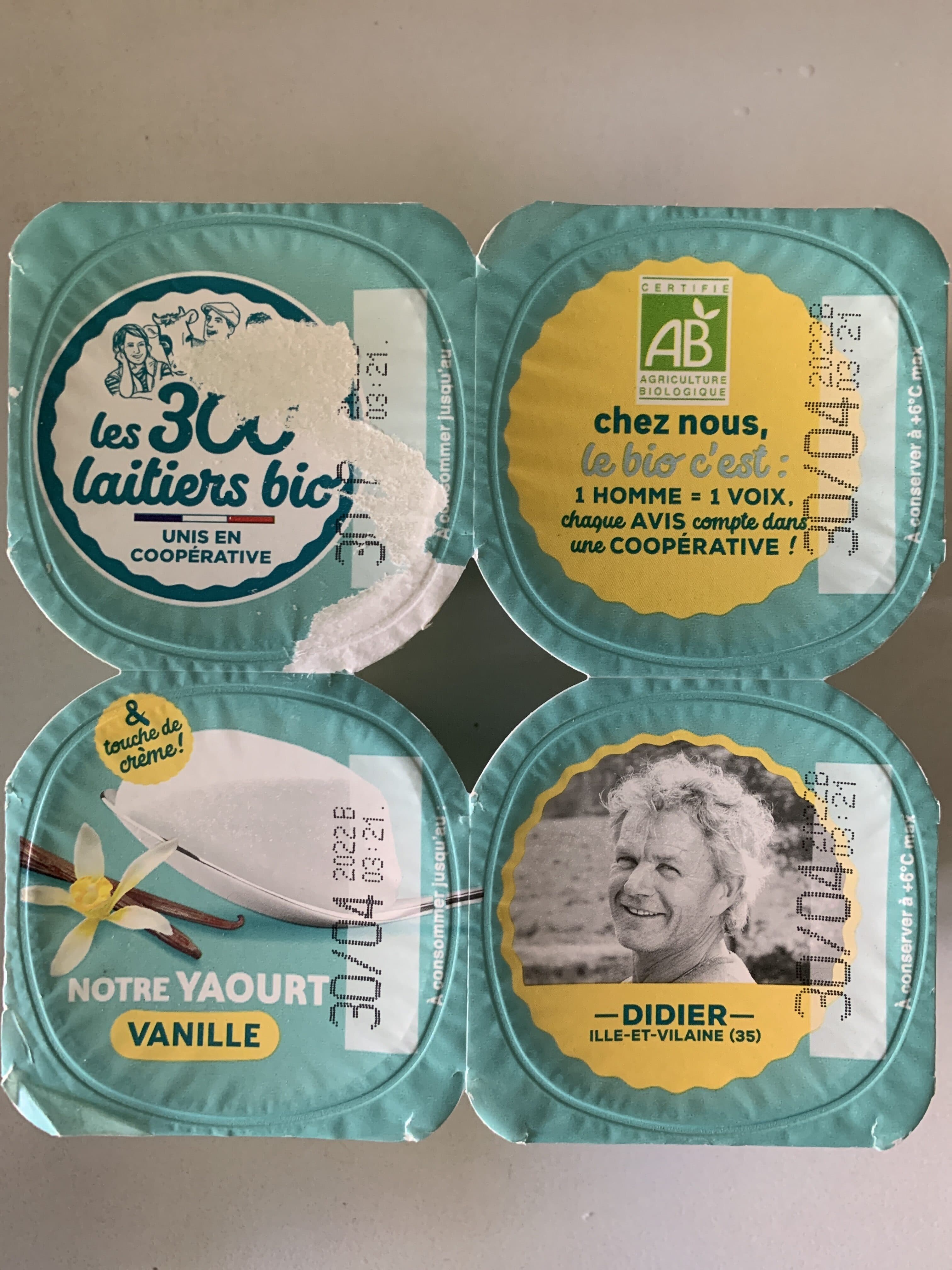 Eurial Yaourt vanille packshot