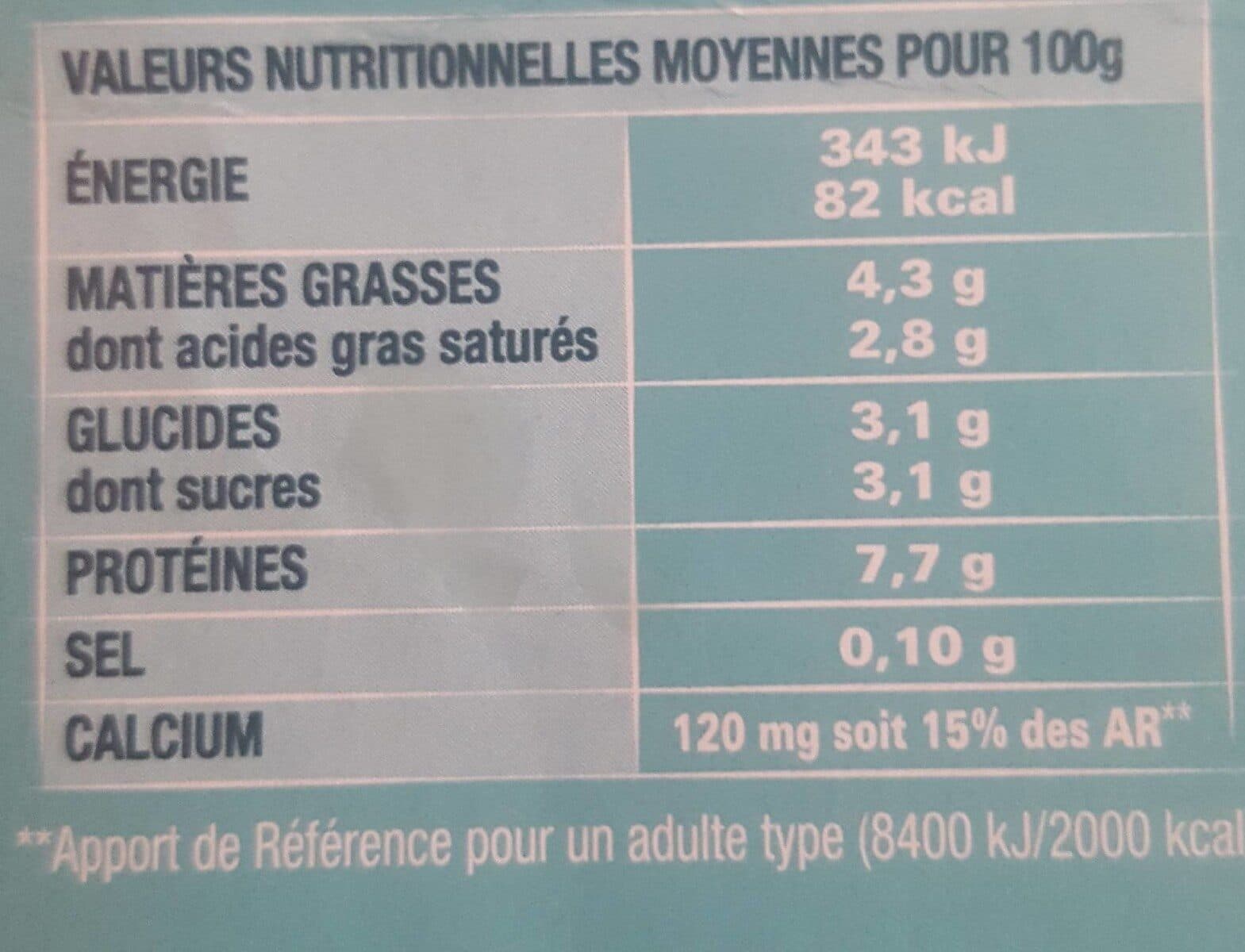 Agrial Notre fromage blanc nature packshot