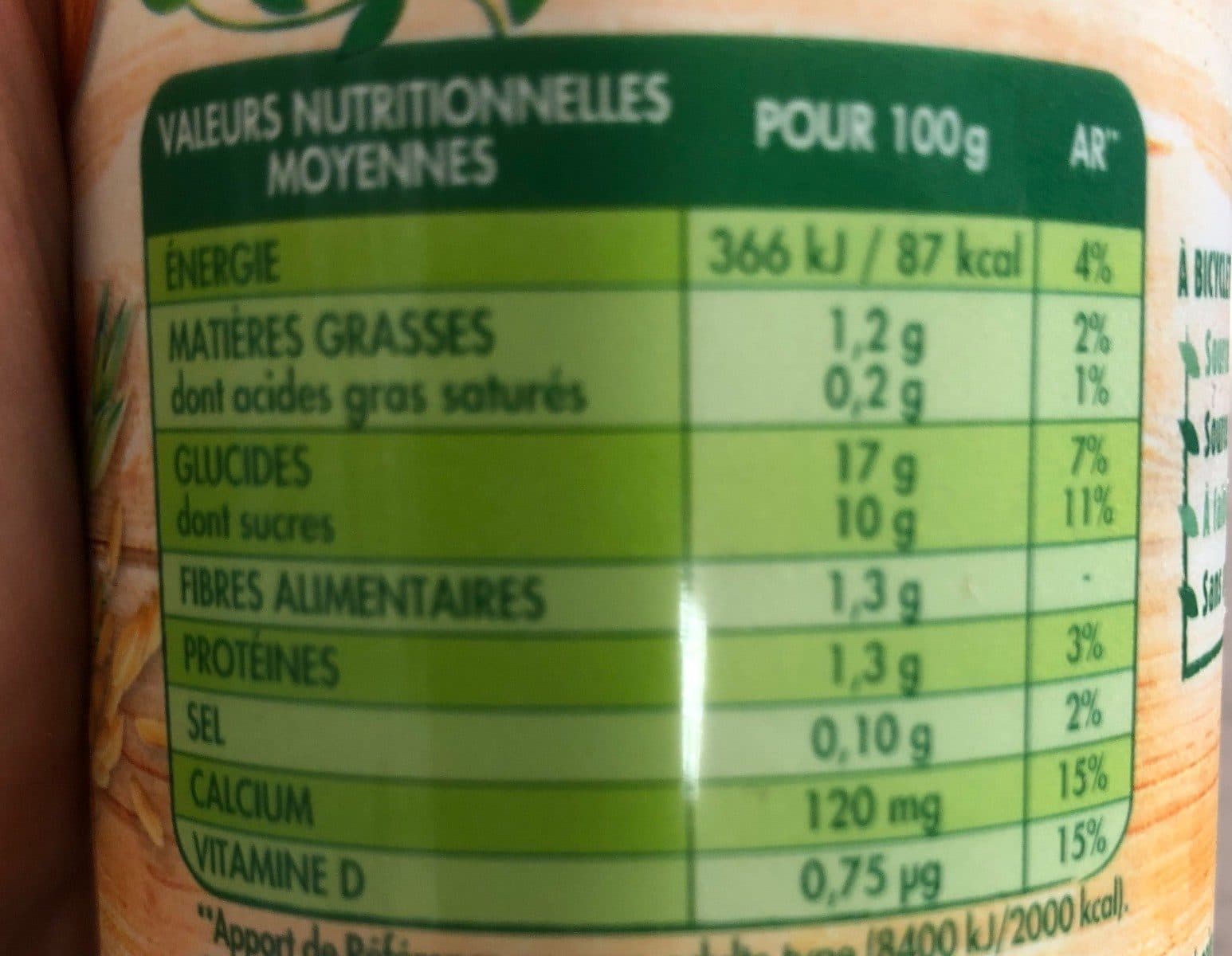 Open Food Facts A bicyclette packshot