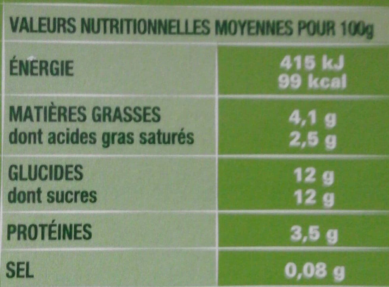 les 300 laitiers bio yaourt brassé sucré mangue et ananas bio packshot