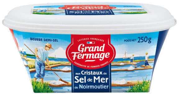Grand Fermage Beurrier aux cristaux de sel de Mer de Noirmoutier packshot