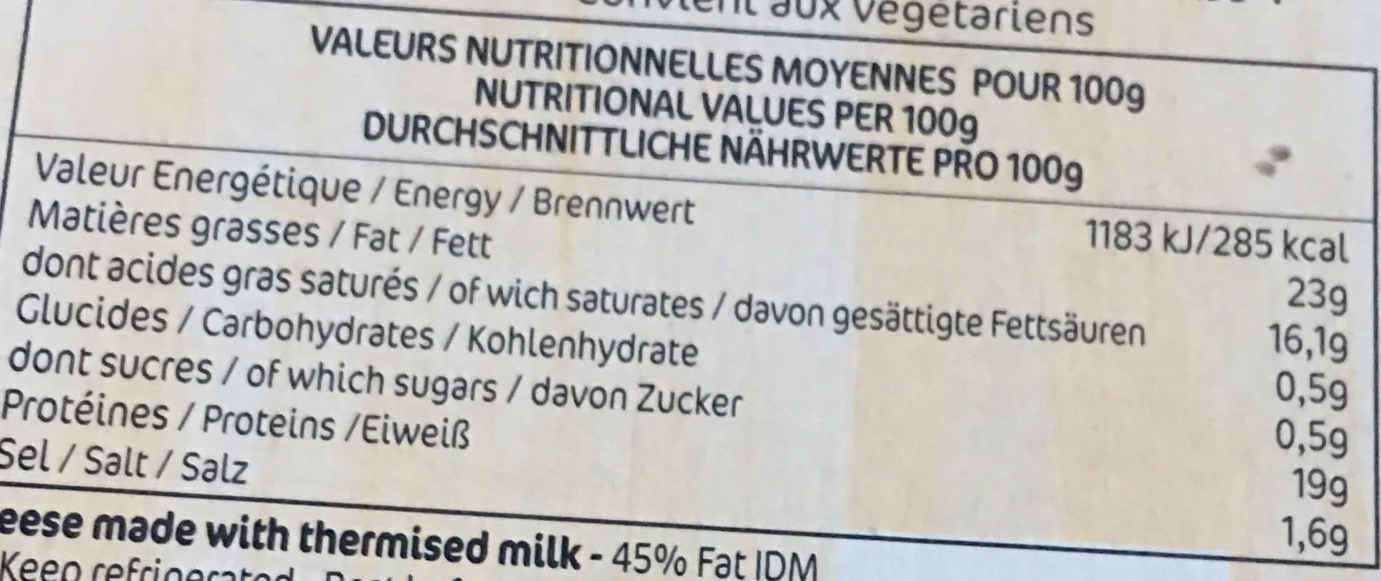 Soignon Caractère de chèvre packshot