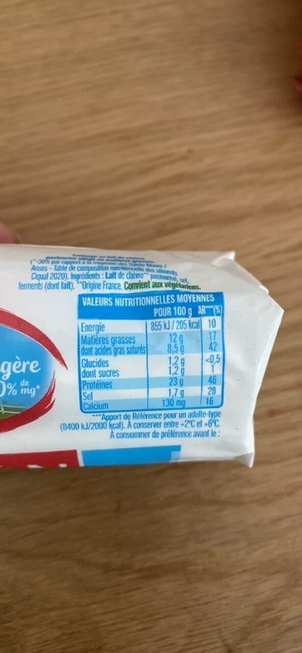 Soignon La bûche légère -30% M.G packshot