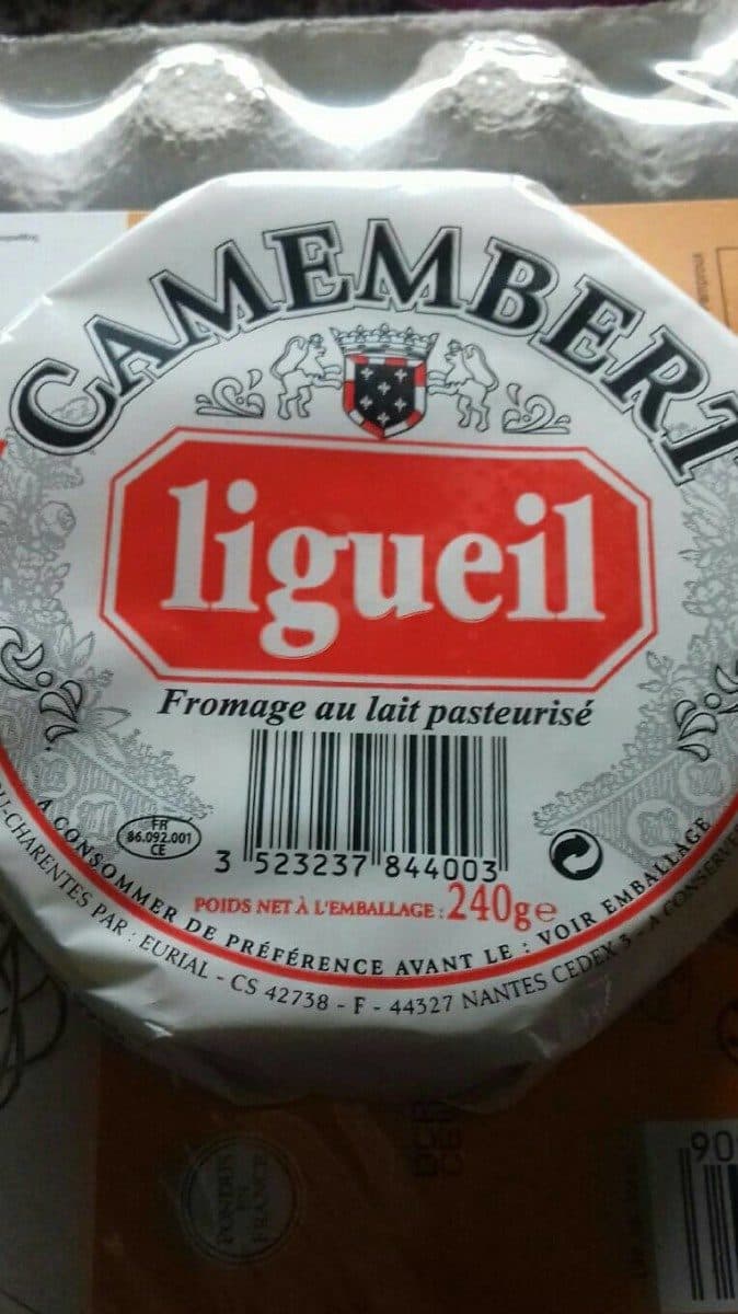 Agrial Camembert packshot