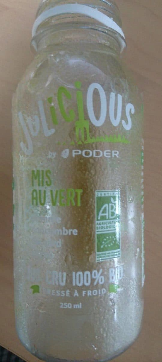 Open Food Facts Julicious - mis au vert (pomme concombre épinards citron) packshot