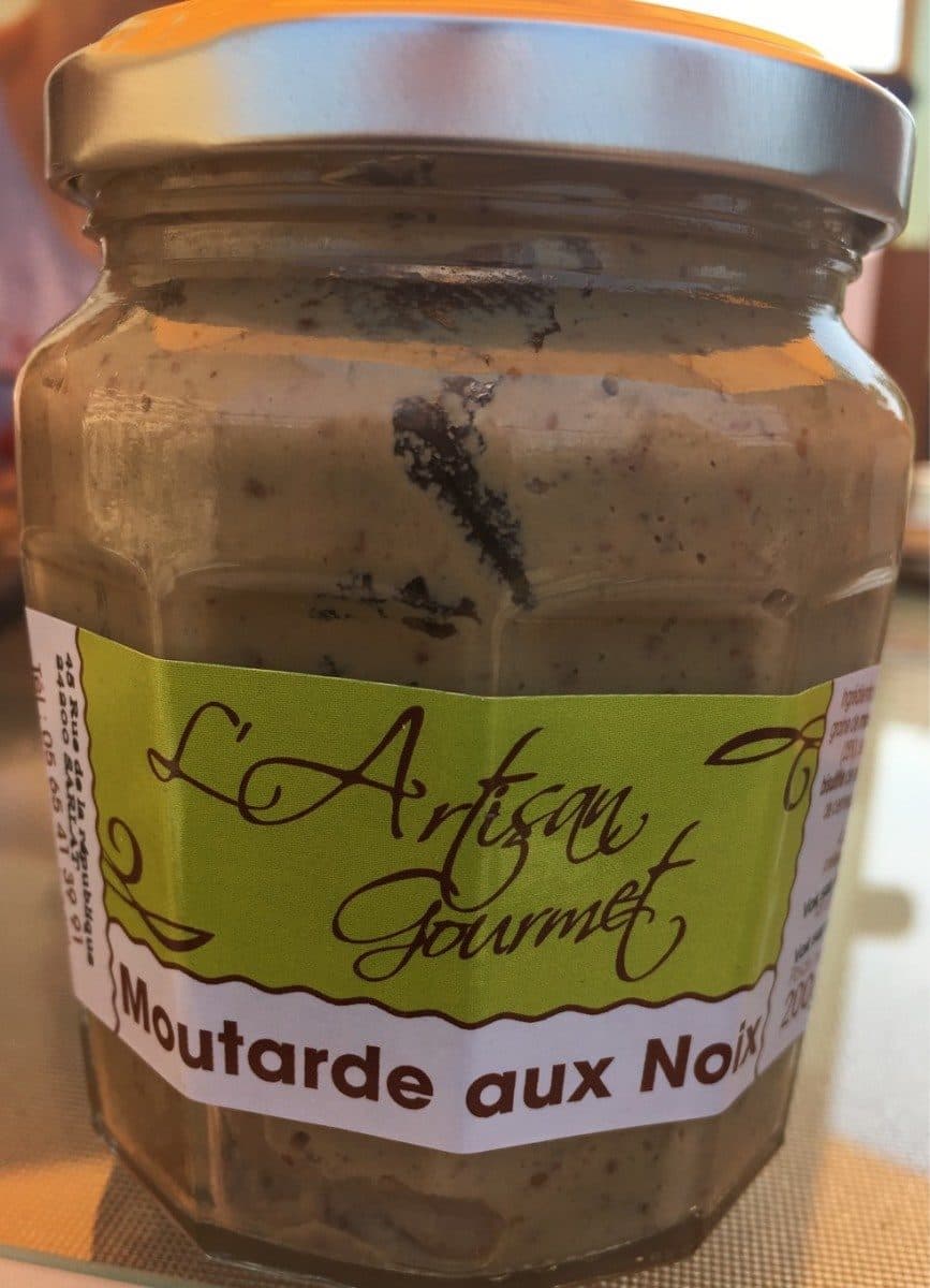 L'Artisan Gourmet Moutarde aux noix packshot