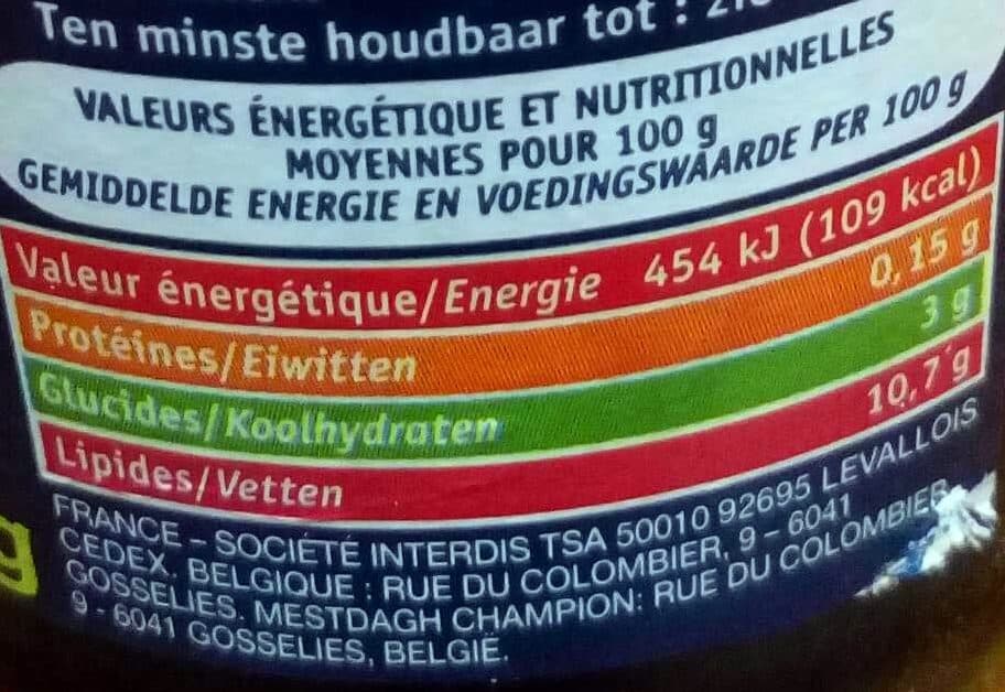 Champion Olives vertes dénoyautées packshot