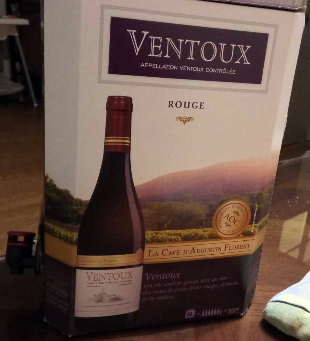 La cave d'Augustin Florent Ventoux les Molieres packshot
