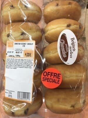 Carrefour Beignet au Chocolat packshot