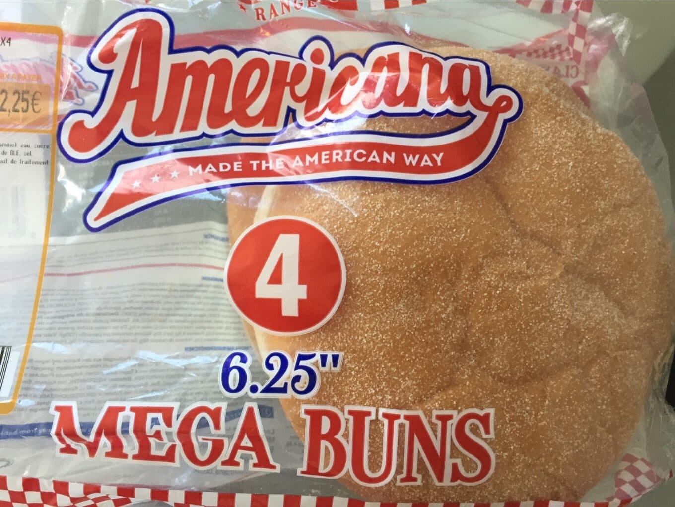 Americana Mega buns packshot