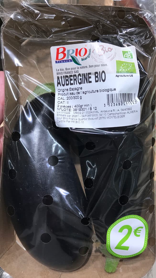 Brio Aubergine bio packshot