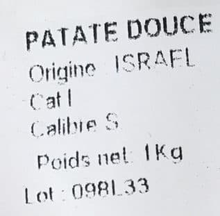 Kissao Patate douce packshot