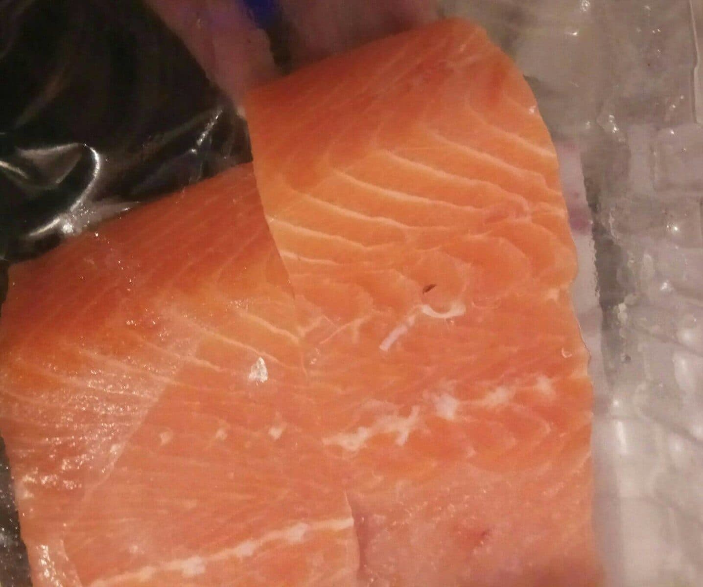 Carrefour Pavé de Saumon avec peau (sans ogm) packshot