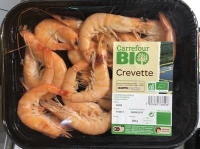 Carrefour BIO Crevettes packshot