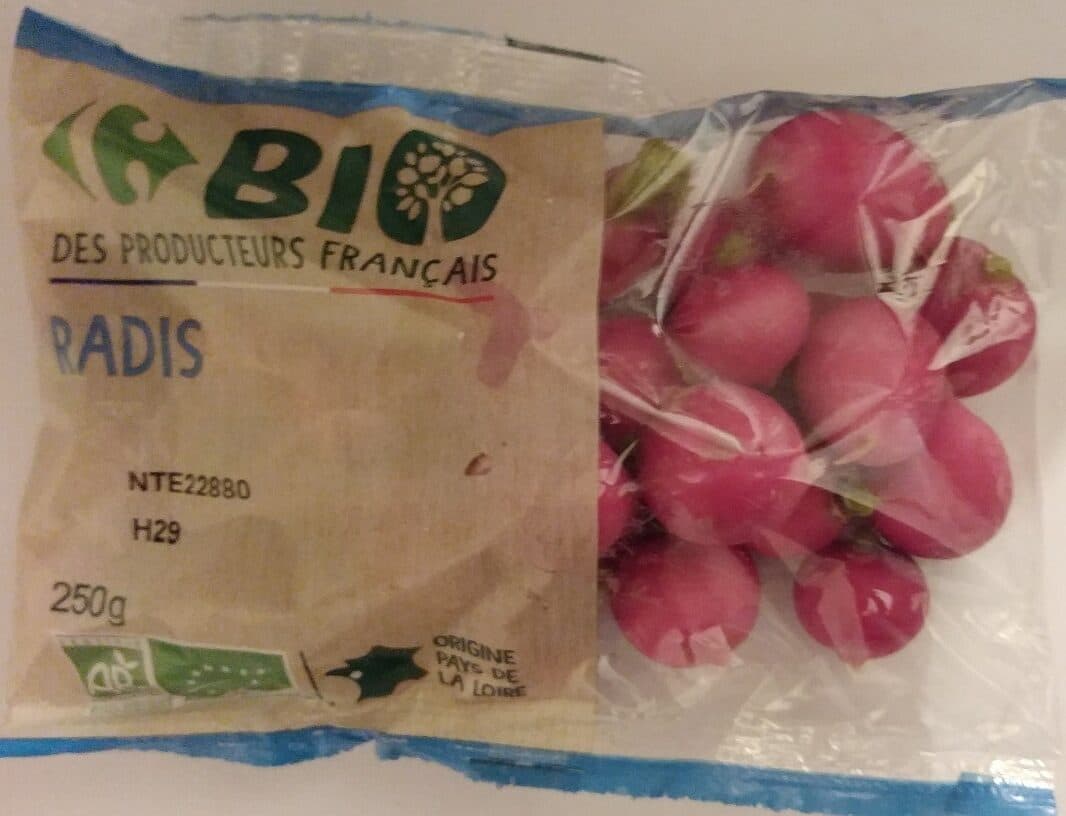 Carrefour BIO Radis packshot