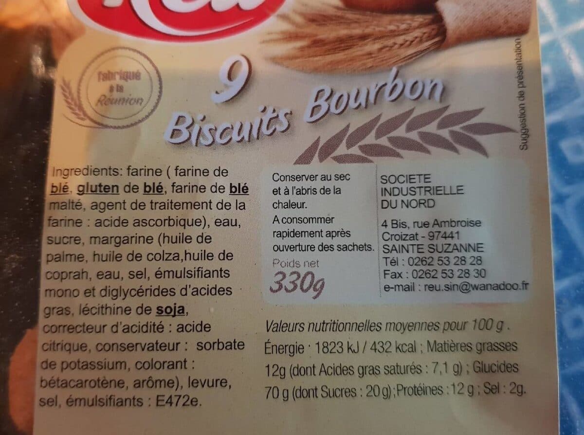 Réu Biscottes packshot