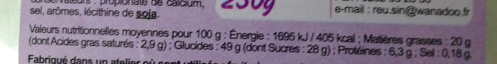 Open Food Facts Etoiles aux raisins packshot