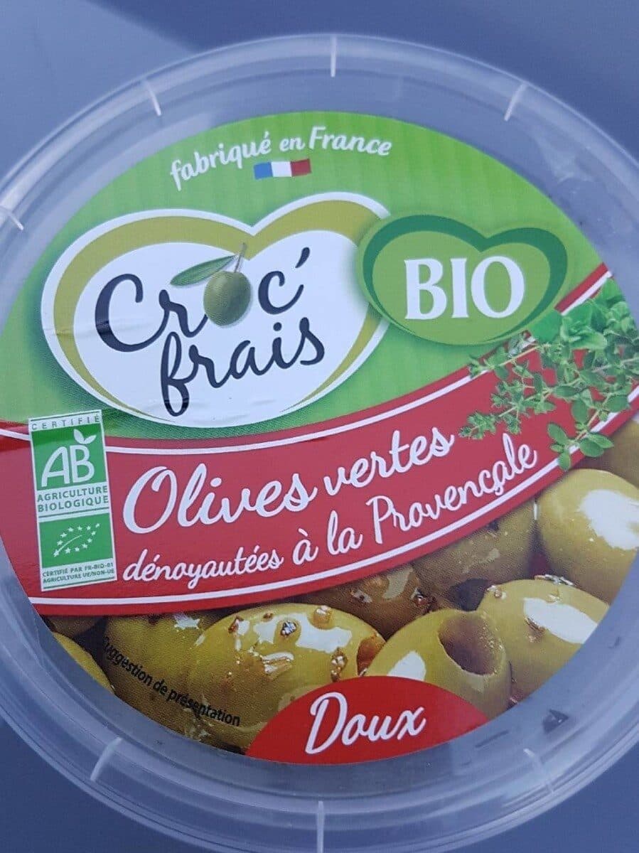 Croc' frais Olives vertes dénoyautées à la Provençale packshot