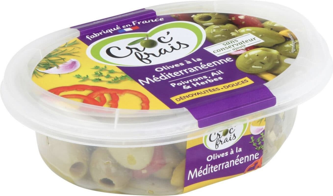 Croc'frais Olives à la Méditerranéenne packshot