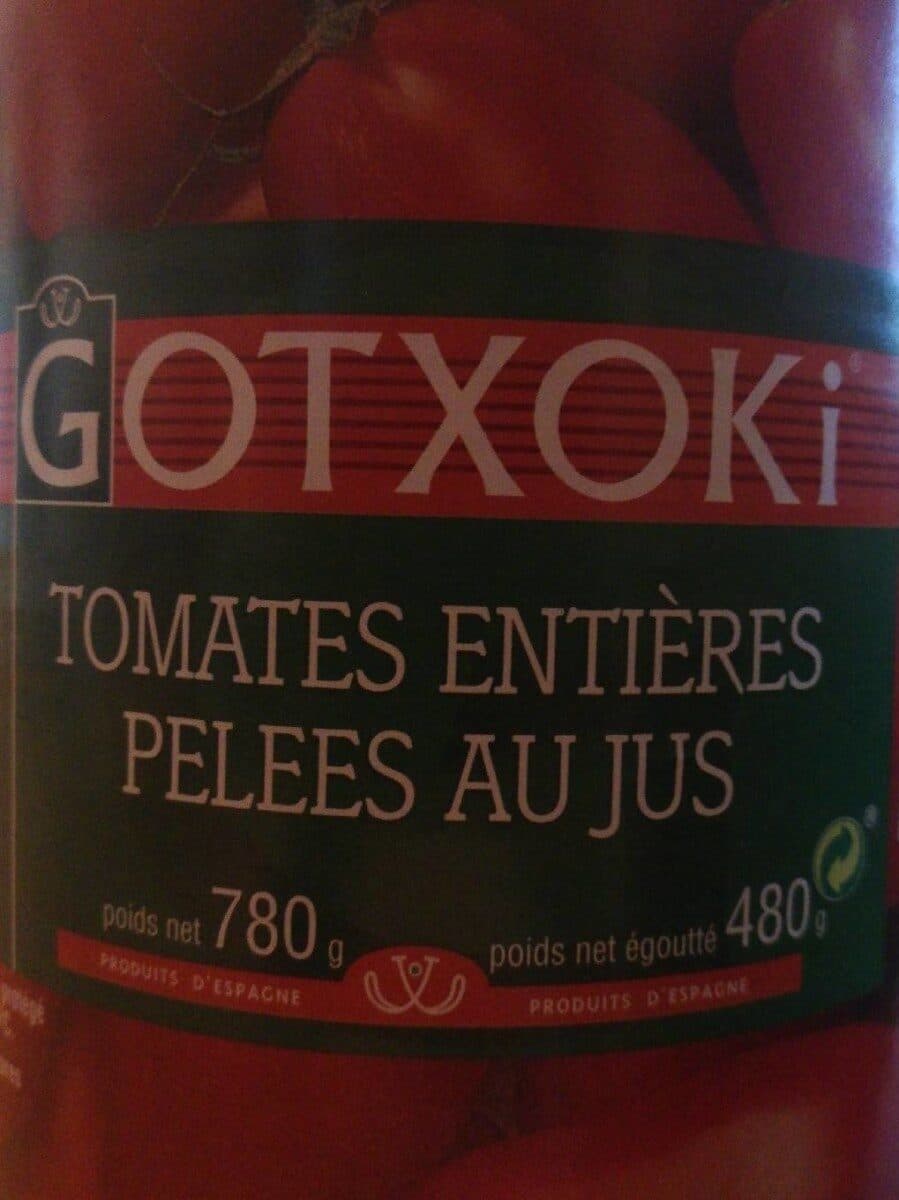 Gotxoki Gotxoki, Tomates entieres pelees au jus packshot