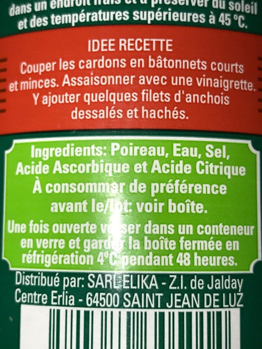 Gotxoki Gotxoki, Poireaux entiers, le bocal de packshot