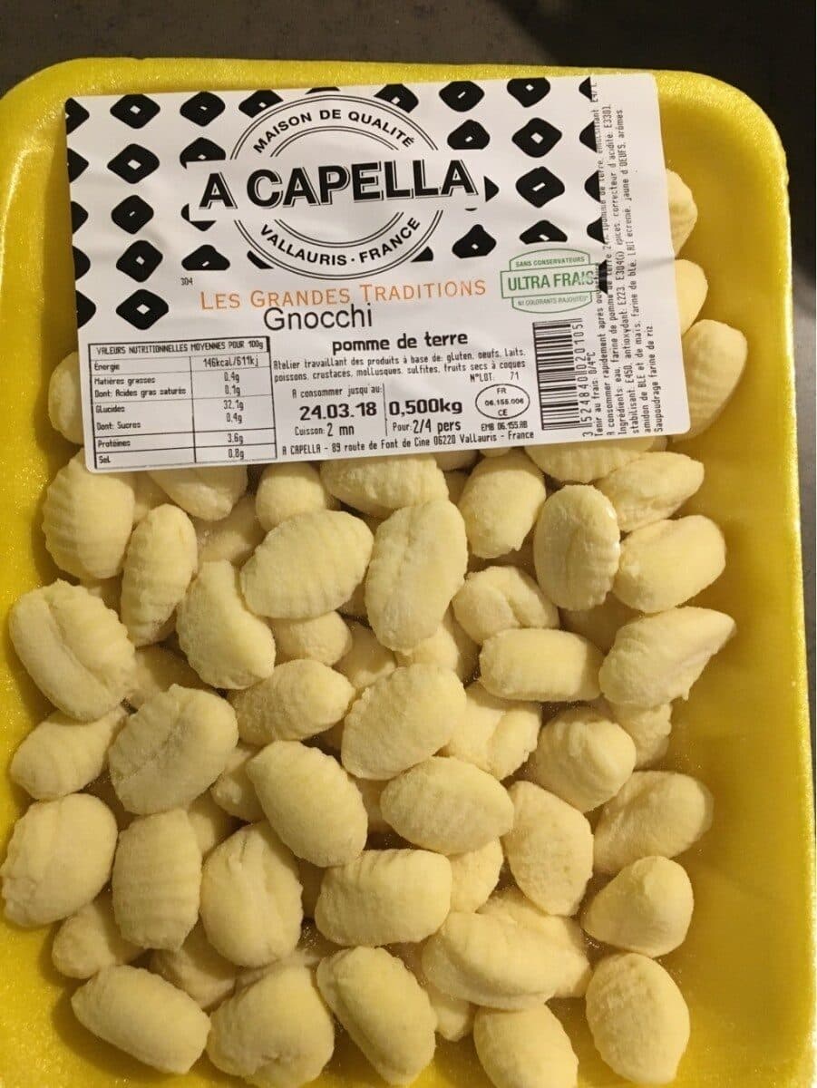 A Capella Gnocchi aux Pommes de Terre packshot