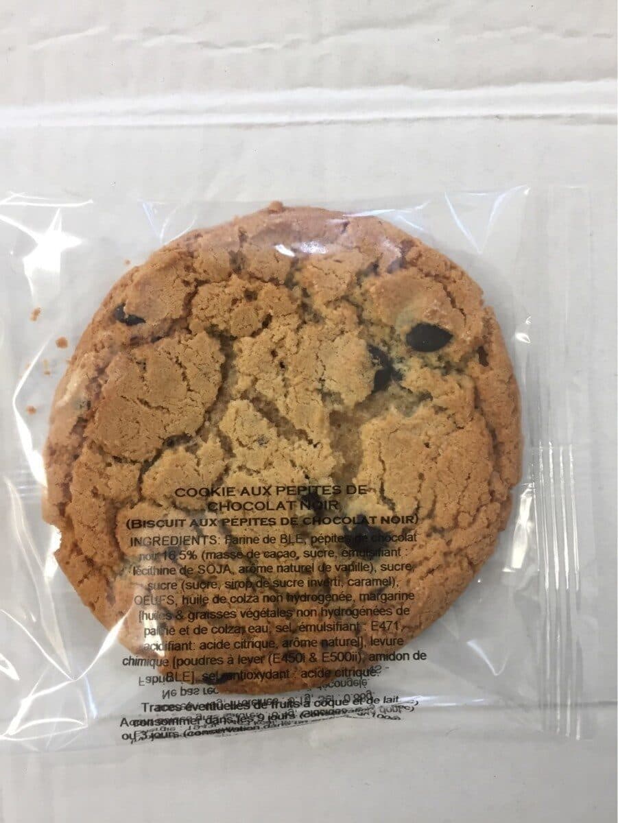 Open Food Facts Cookies pepites chocolat noir packshot