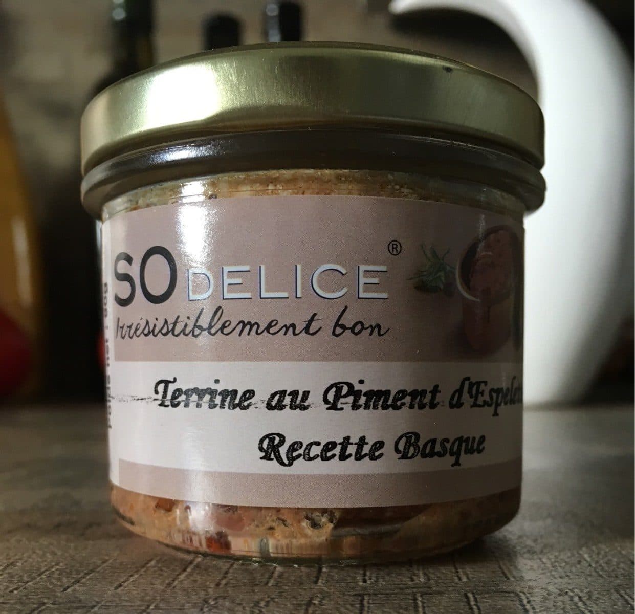 Open Food Facts Terrine au piment d'espelette packshot