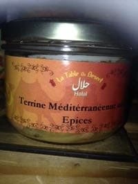 La Table du désert Terrine méditerranéenne aux épices packshot