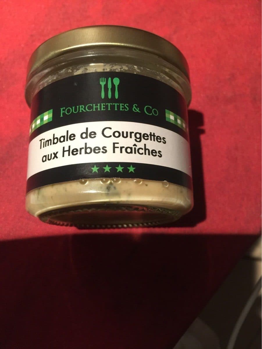 Open Food Facts Timbale de courgettes aux herbes fraiches packshot