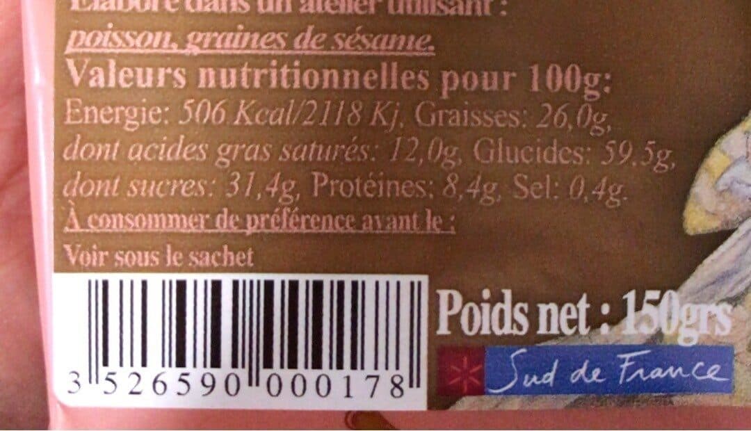 Open Food Facts L'amandier packshot