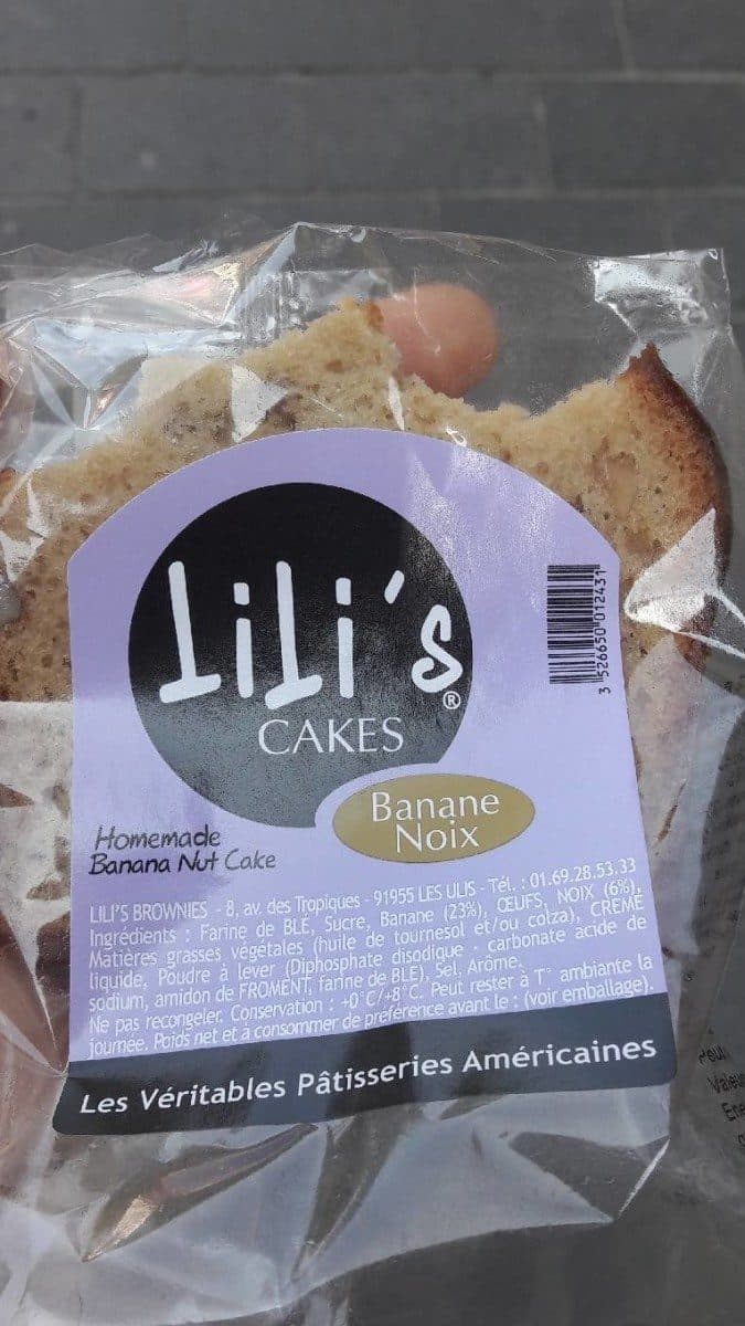 Open Food Facts Homemade banana nut cake packshot