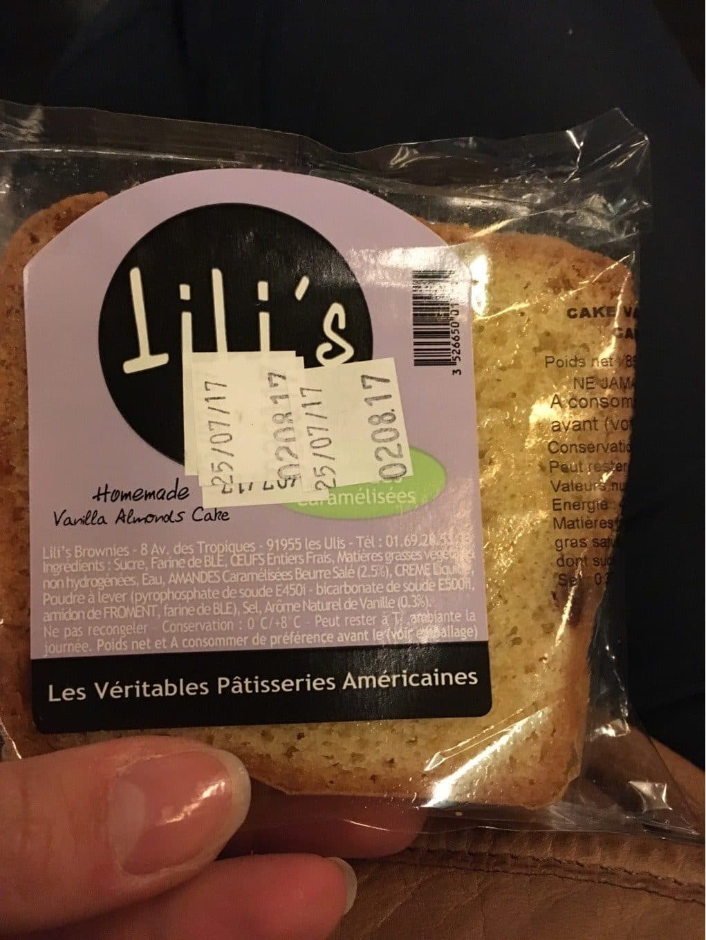 Lili's Cake Vanille Amandes Caramelisées packshot