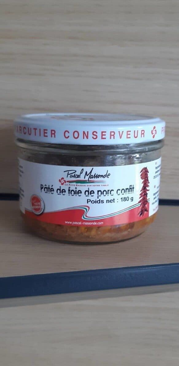 Pascal Massonde Pâté de foie de porc confit packshot