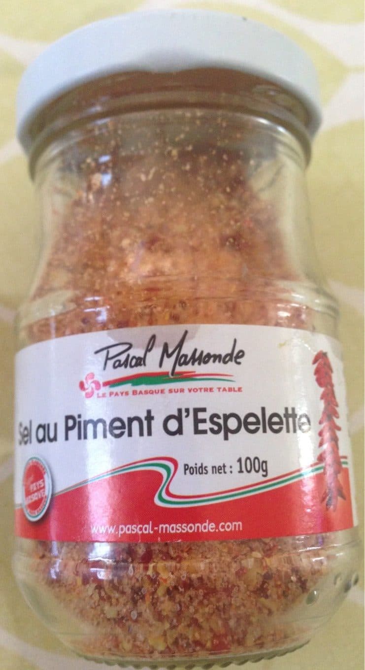 Pascal Massonde Sel au piment d'Espelette packshot