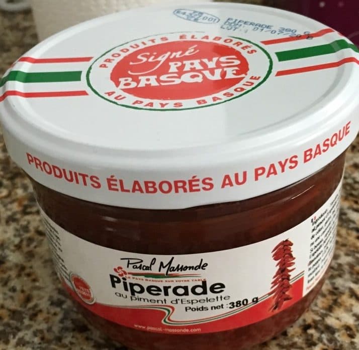 Pascal Massonde Piperade au piment d'Espelette packshot