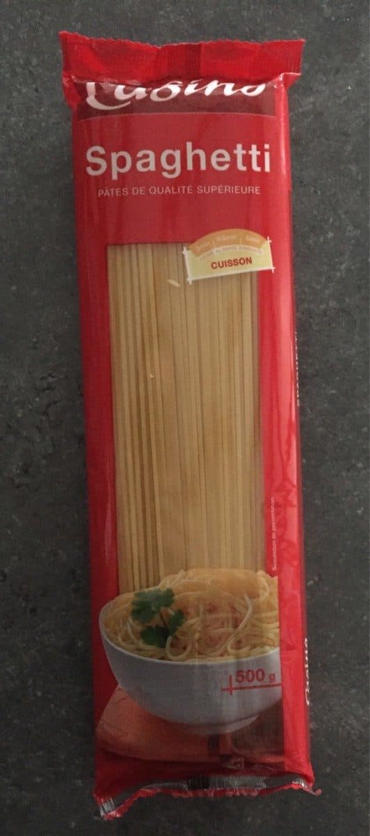 Open Food Facts Spaghetti packshot