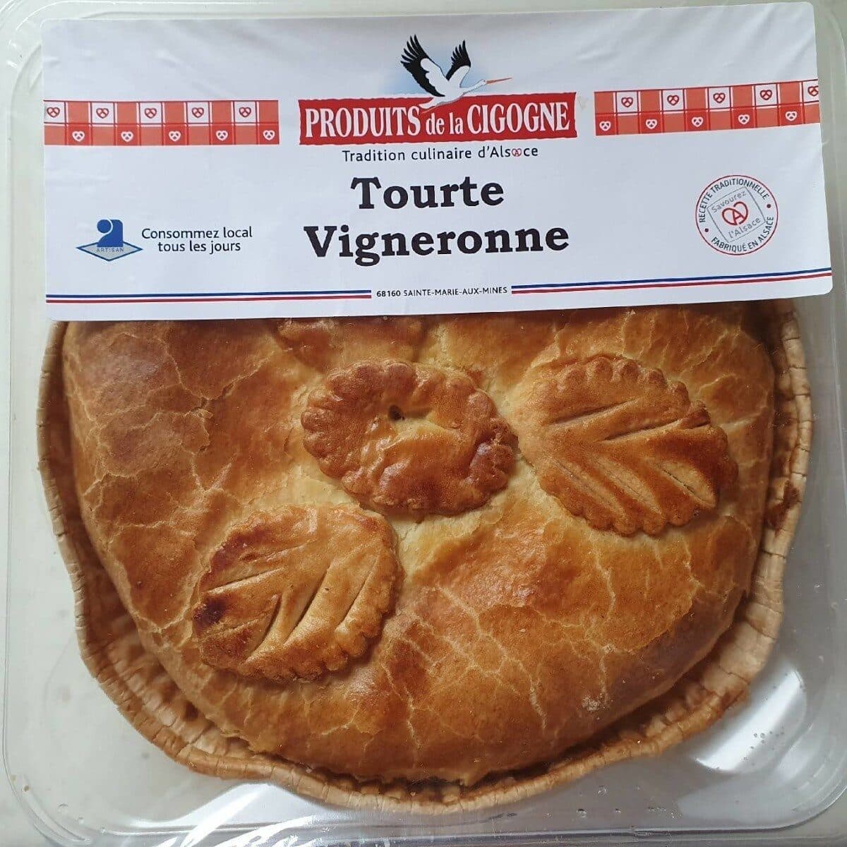 Produits de la Cigogne Tourte vigneronne packshot
