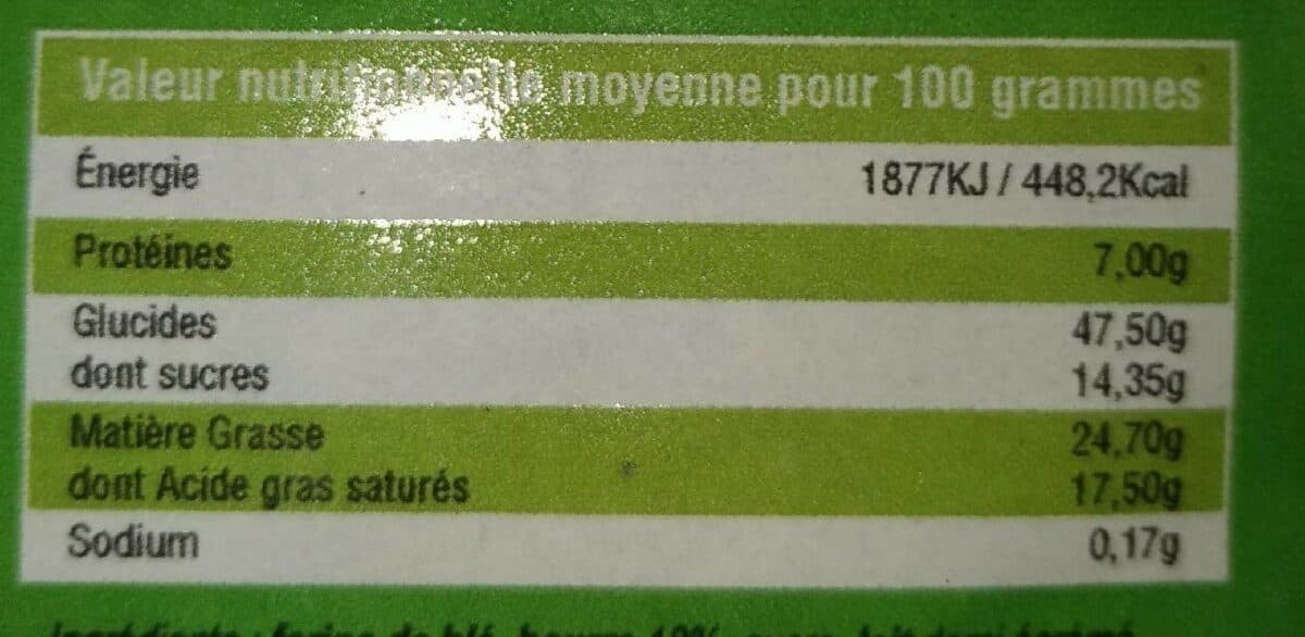 Open Food Facts Les ammandéens packshot