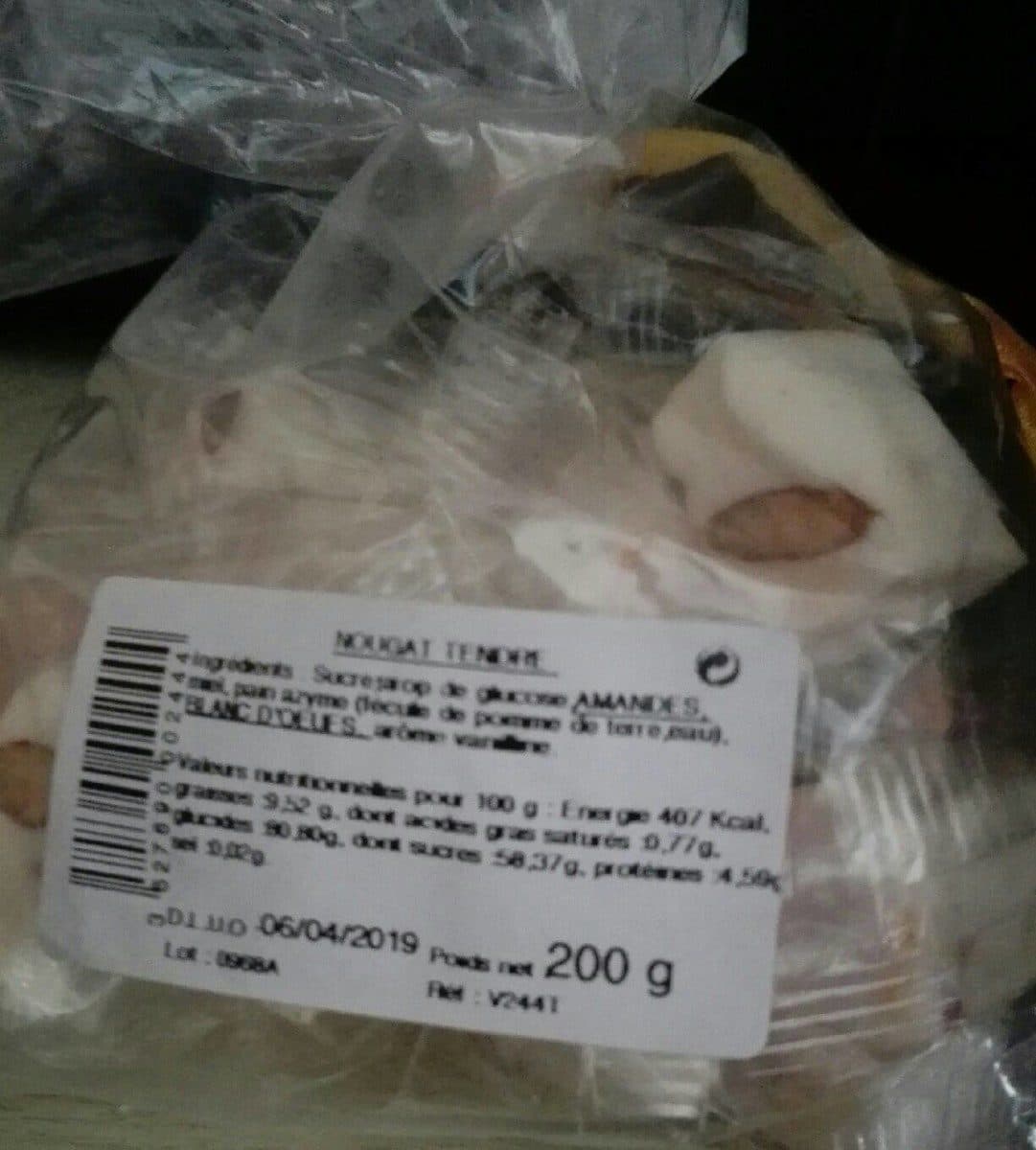 Open Food Facts Nougat tendre packshot