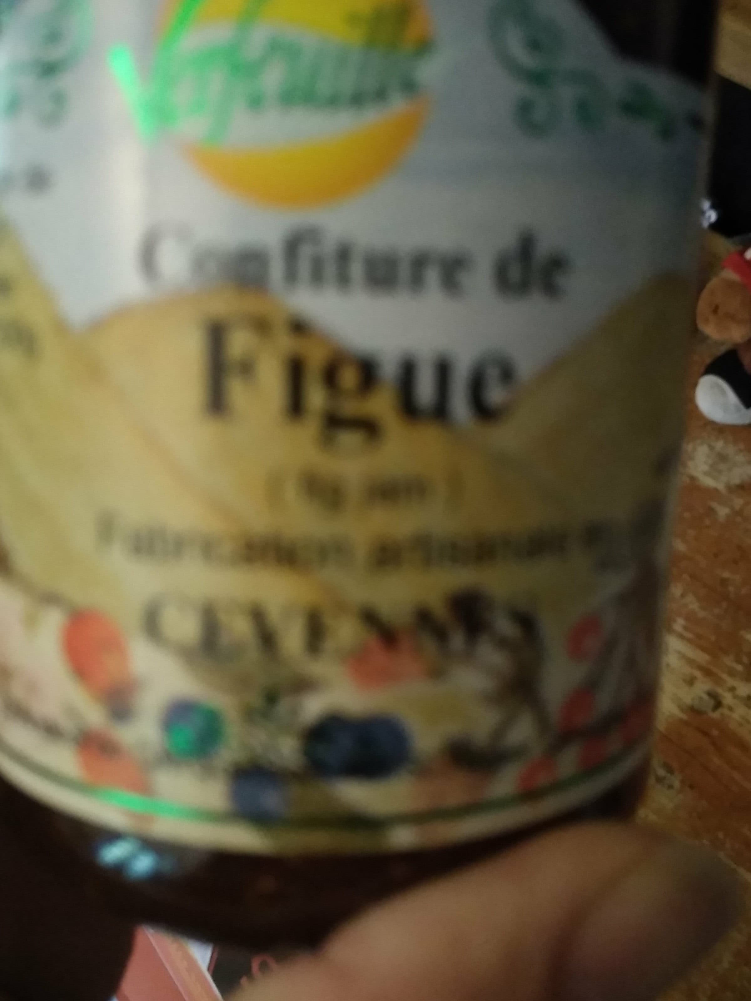 Verfeuille Confiture de figue des Cevennes VERFEUILLE packshot