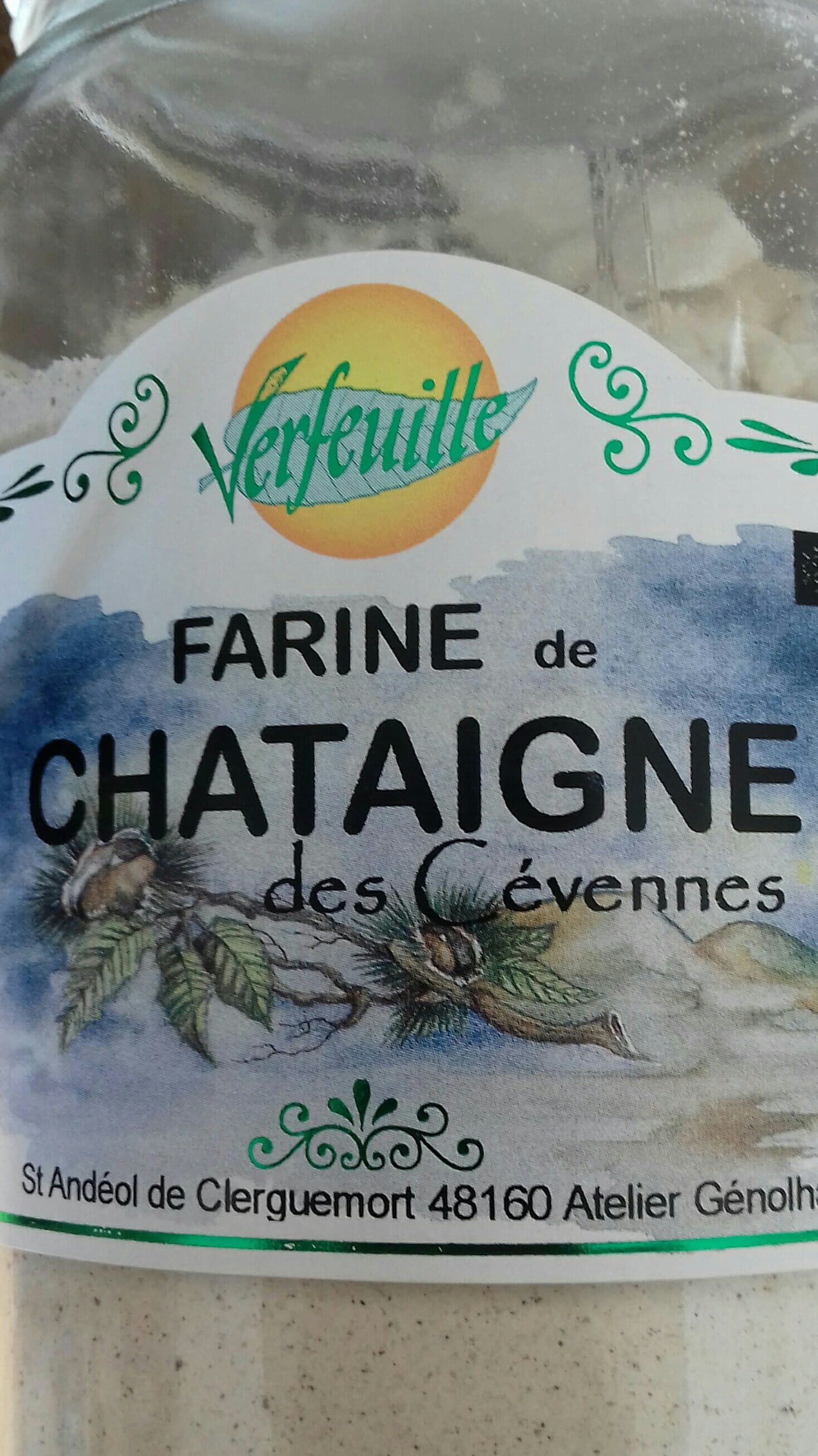 Verfeuille Farine de châtaigne packshot