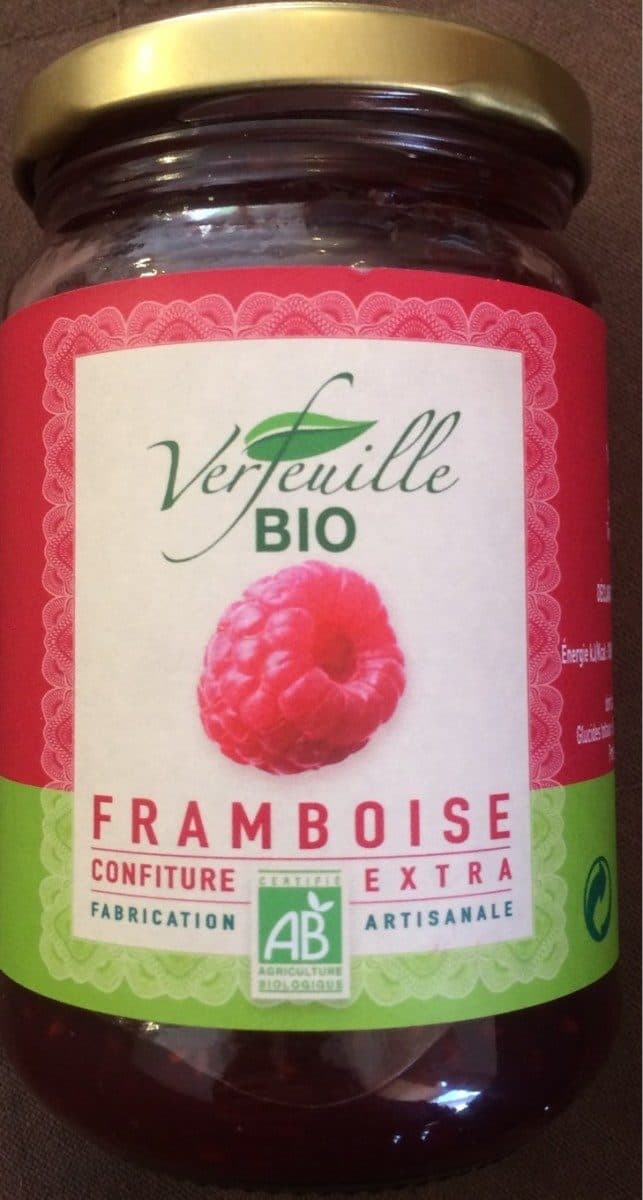 Verfeuille Confiture framboise extra packshot