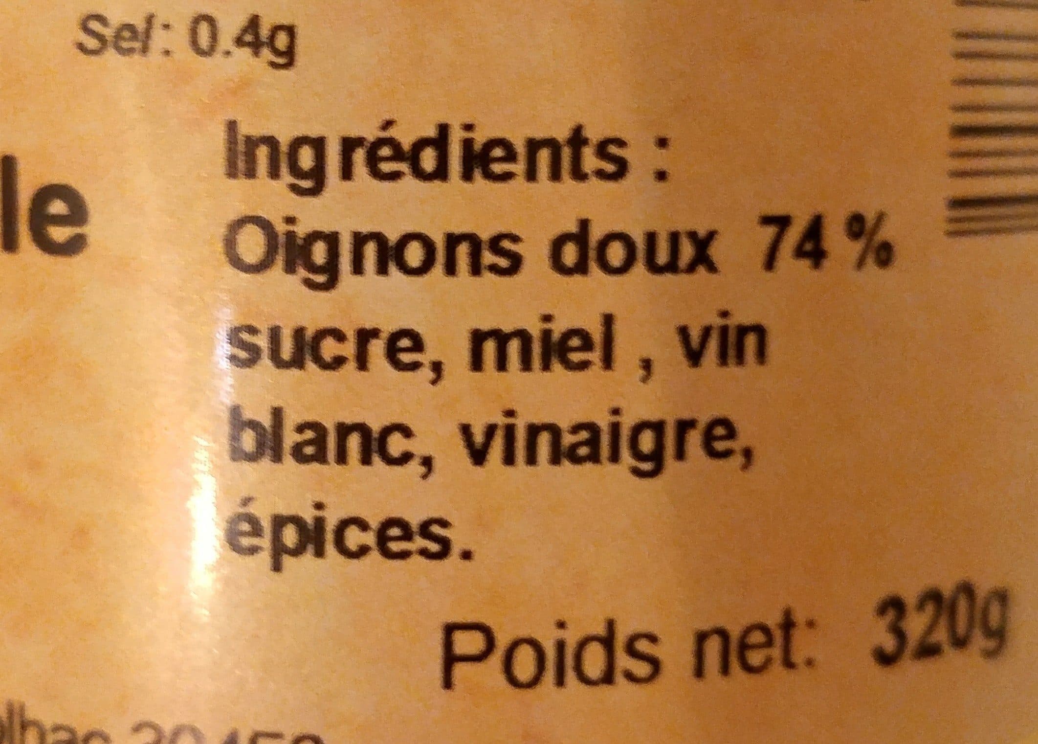 Verfeuille Confit d oignons packshot