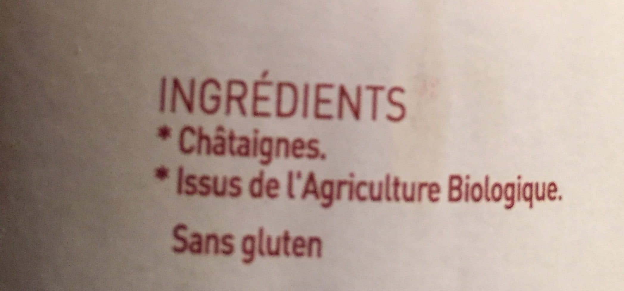 Verfeuille Chataigne farine packshot