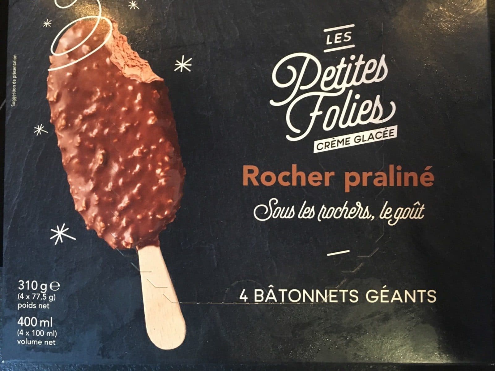Open Food Facts Batonnets geants praliné packshot